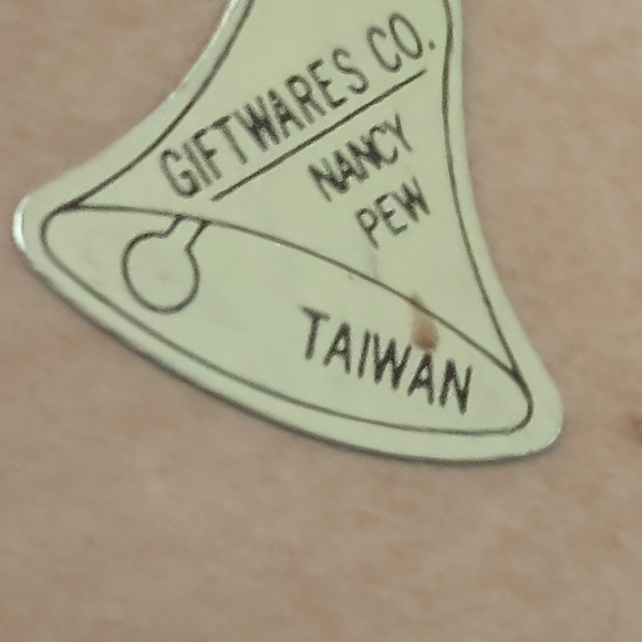 Vintage Giftwares Co.Nancy Pew Ceramic Football Planter Snack Bowel Taiwan Japan - Picture 6 of 12